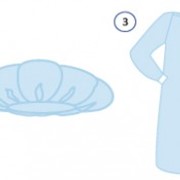 Комплект одежды хирургической для приема родов. КОХпр фото