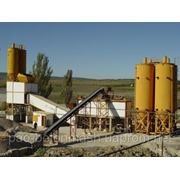 Бетоносмесительная установка (бетонный завод) СБ-145-4 с АСУ-2 производительность БСУ 40 м³/ч