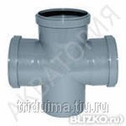 Трубы и фитинги канализационные Синикон (Россия) КРЕСТОВИНЫ. фото