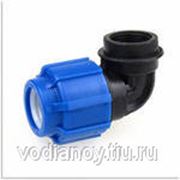 Отвод ф32x1" вн. рез ПЭ