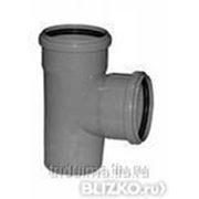 Трубы и фитинги канализационные Синикон (Россия) ТРОЙНИК. фото