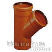 Трубы и фитинги для наружней канализации Синикон (Россия) Тройник 45 гр фото