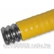 Газовая мягкая гофрированная нержавеющая труба в желтой полиэтиленовой оболочке FLEXY TP-20A