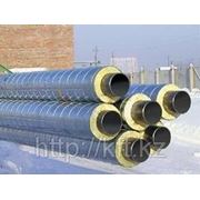 Труба стальная в ППУ изоляции d920 ГОСТ 30732-2006 фото