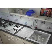Мойка для кухни Zorg Inox Glass GL-7851 White фотография