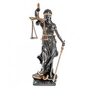 WS-655 Статуэтка “Фемида - богиня правосудия“ 18 см. фотография