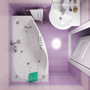 Акриловая ванна Triton — БРИЗ правый, 1500 x 950 х 670 мм фотография