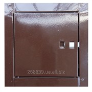 Сажетруска металлическая 17х17см. коричневая фото