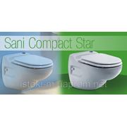 SANICOMPACT Star подвесной унитаз с интегрированным насосом-измельчителем