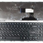 Клавиатура для ноутбука Sony Vaio VPC-EL Series Black Frame Black TOP-82751 фото