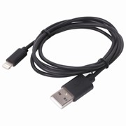 Кабель USB 2.0-Lightning, 1 м, SONNEN Economy, медь, для передачи данных и зарядки iPhone/iPad, 513116 фото