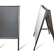 Штендер А-образный двухсторонний с клик-рамкой А1 фотография