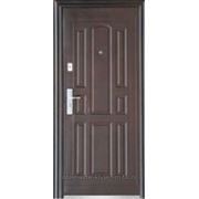 Дверь металлическая ПВХ\молотковое Тип К-41 фото