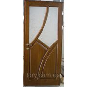 Двери межкомнатные деревянные (со стеклом) ОС-12
