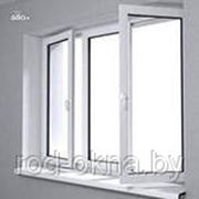 Окно ПВХ 1200*2500 платиковое в спальную комнату. фотография