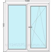Металлопластиковое окно Aluplast 1300*1400