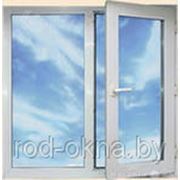 Окно ПВХ 1800*1200 пластиковое в зал. фото