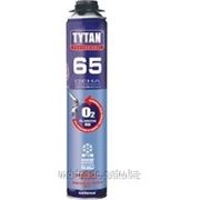 Монтажная полиуретановая пена TYTAN Professional O2 65, зимняя (750 мл) фото