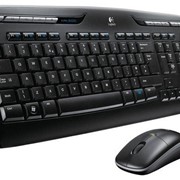 Комплект клавиатурамышь Keyboard and Mouse Logitech MK330 Wireless USB EN/RU unifying receiver black