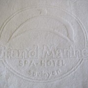 Полотенца с логотипом фото