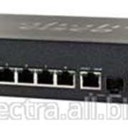 Коммутатор Cisco SB SF302-08 8-port 10/100 Managed Switch with Gigabit Uplinks (SRW208G-K9-G5) фотография