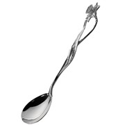 Чайная ложка “Нарцисс“, серебро Ag 925° пробы, вес - 25 гр. фото