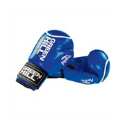 Перчатки боксерские Green Hill Panther BGP-2098, 12 oz, к/з, синий фото