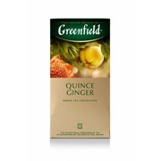 Чай зеленый Greenfield Quince Ginger 25 шт *2 г