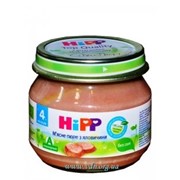Пюре Hipp 80г Говядина с 4мес фото
