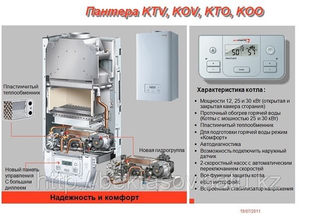 Протерм 25 коо подключение датчика бойлера - фото