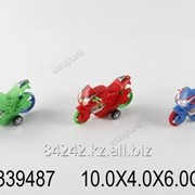 Автотранспортная игрушка Мотоцикл инерционный 10см, пак.378-2