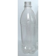 ПЭТ бутылка прозрачная с крышкой 0,5л горло 28мм 50/50