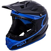 Шлем Full Face DOWNHILL/BMX ZOKA Blk/Blu 6отверстий 56-57см, черно-синий KALI фотография