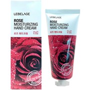 Крем для рук с экстрактам розы LEBELAGE ROSE MOISTURIZING HAND CREAM, 100ml фото