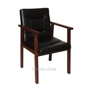 Офисное деревянное кресло, офисный стул, стул для посетителей