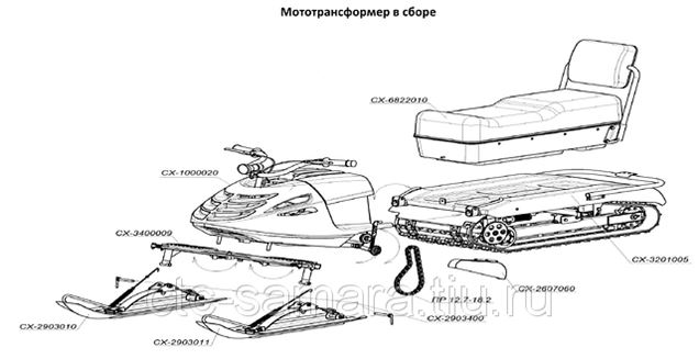 Купить Мини Снегоход Пегас В Спб