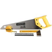 Набор STAYER «STANDARD» для столярных работ: ножовка по дереву 400 мм, угольник 200 мм, фото