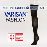 Чулки компрессионные короткие Varisan Fashion 1 класса компрессии V-F23E9, черные