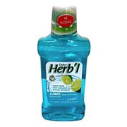 Ополаскиватель полости рта "Отбеливающий" Dabur Herb'l Lime с лаймом, 250 мл.