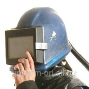 Шлем Commander пескоструйщика фото
