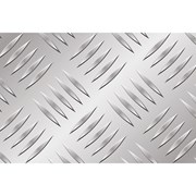 Алюминиевый лист рифленый от 1,2 до 4мм, резка в размер. Доставка по всей области. Арт-18-24 фото