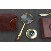 Набор: портмоне, визитница, лупа, компас, брелок-термометр Галеон Laurens de Graff фото