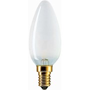 Лампа накаливания Philips E14 60W 230V B35 FR 1CT/10X10F Stan (926000007764) DDP, код 130134