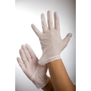 Перчатки латексные стерильные смотровые (диагностические) гладкие, опудренные фото