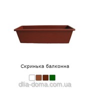 Ящик для цветов, кашпо балконное, длинна 100 см 111394 фотография