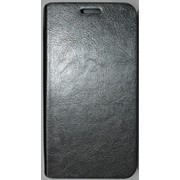 Чехол-книжка кожаный Flip Cover для Samsung Galaxy J7 SM-J700H черный HC Уценка фотография