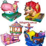 Детские качалки, игрушечный транспорт, игрушки, детские товары фото