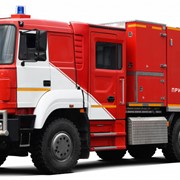 Пожарный автомобиль с цистерной насосно-рукавный комбинированный ПАНРК 4,0/1,2-130 (6370) фото