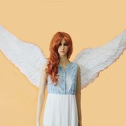 Крылья ангела белые фотография