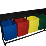 Урна уличная Контейнер на 4 емкости УЖ 798-00.00 фото